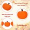 3D Pumpkin Banner Fall Orange Pumpkin Garland Pre-Assembled Pumpkin Felt Banner